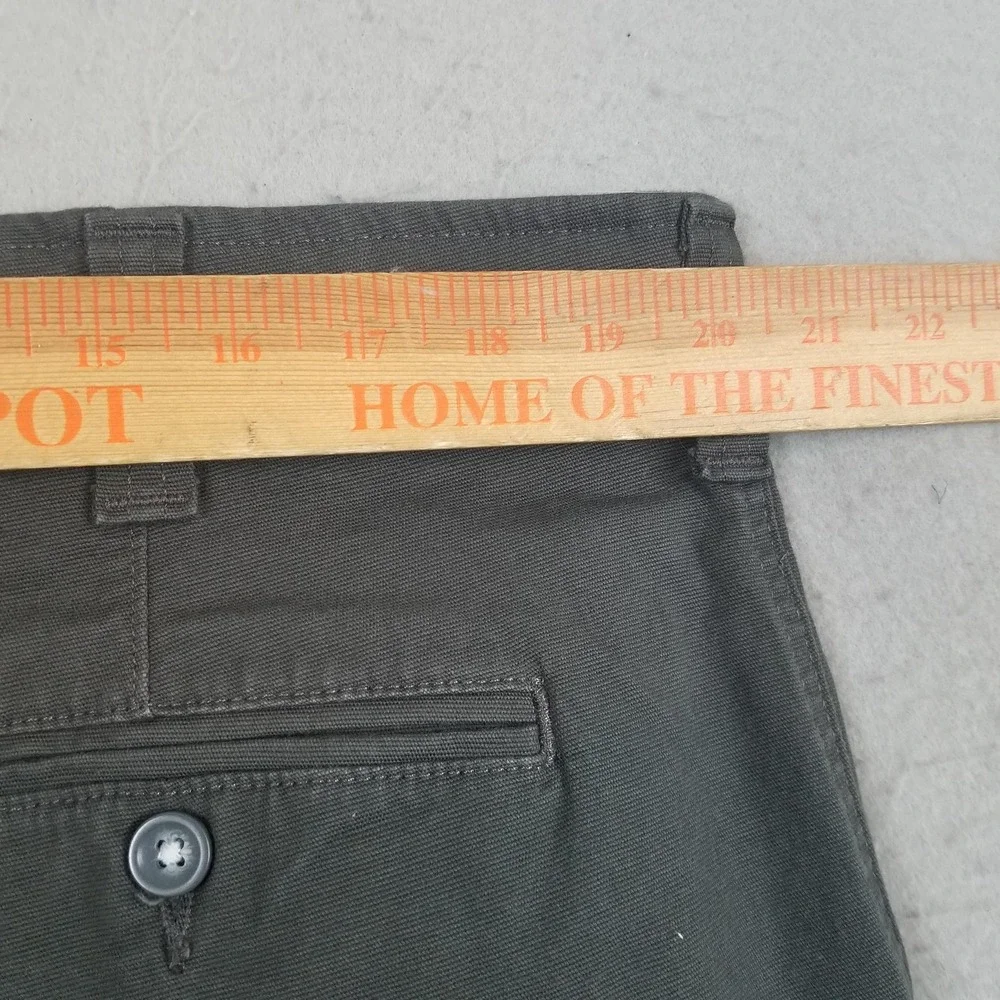 Lee Pants Mens 40x32 Gray Extreme Motion Straight Chino Cargo Stretch Casual